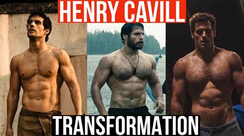 henry cavill body transformation